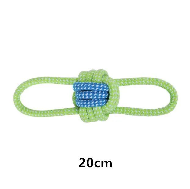 Twist & Tug Dog Rope Toy - Pawradise Pointe