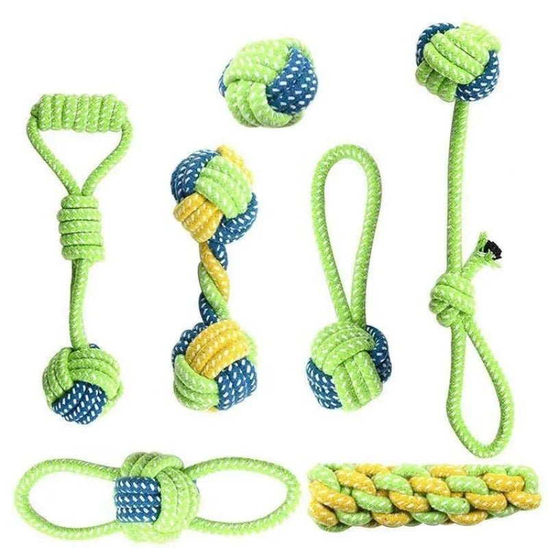 Twist & Tug Dog Rope Toy - Pawradise Pointe