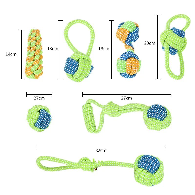 Twist & Tug Dog Rope Toy - Pawradise Pointe